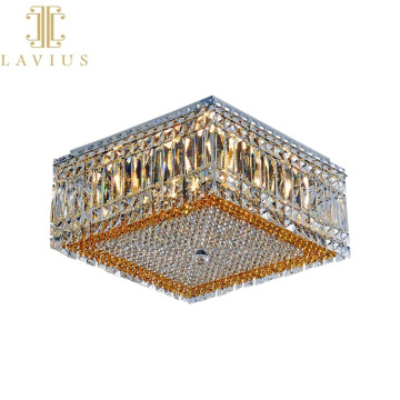 Classic Square Hotel Luxury Design Ceiling Lamp